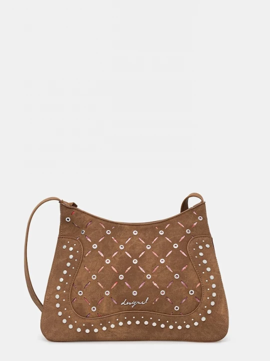Obrázek produktu Desigual Kabelka Desigual YANKEE MANAOS CAMEL hnědá
