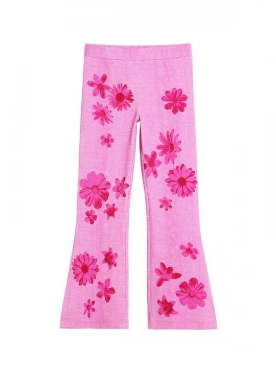 Obrázek produktu Desigual Kalhoty fuchsiová / tmavě růžová