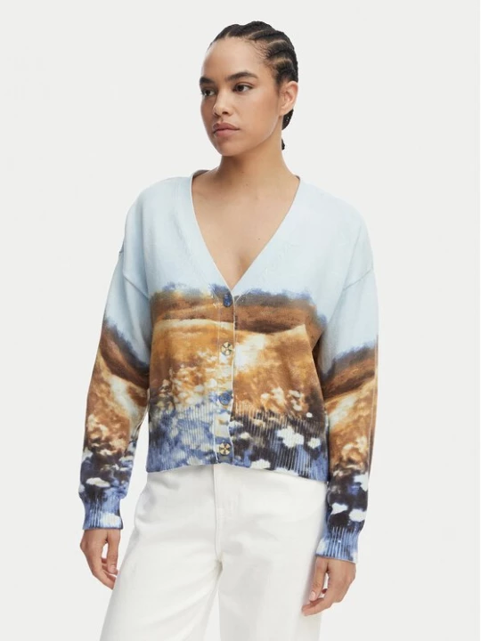 Obrázek produktu Desigual Kardigan Sun 26SWJF18 Světle modrá Regular Fit
