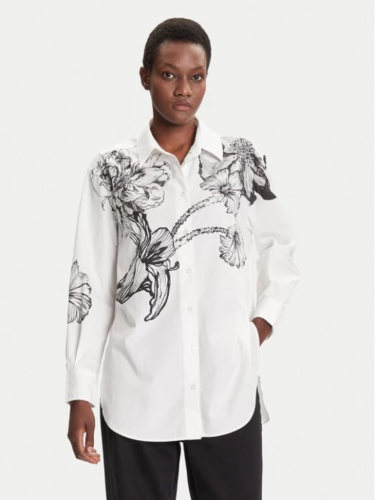Obrázek produktu Desigual Košile Byn Lacroix 25WWCW07 Bílá Loose Fit