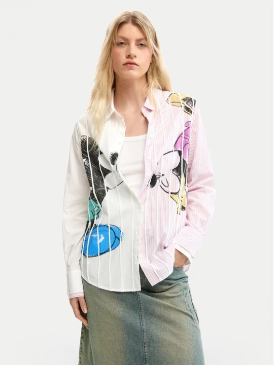 Obrázek produktu Desigual Košile Lovit Disney 26SWCW19 Barevná Regular Fit
