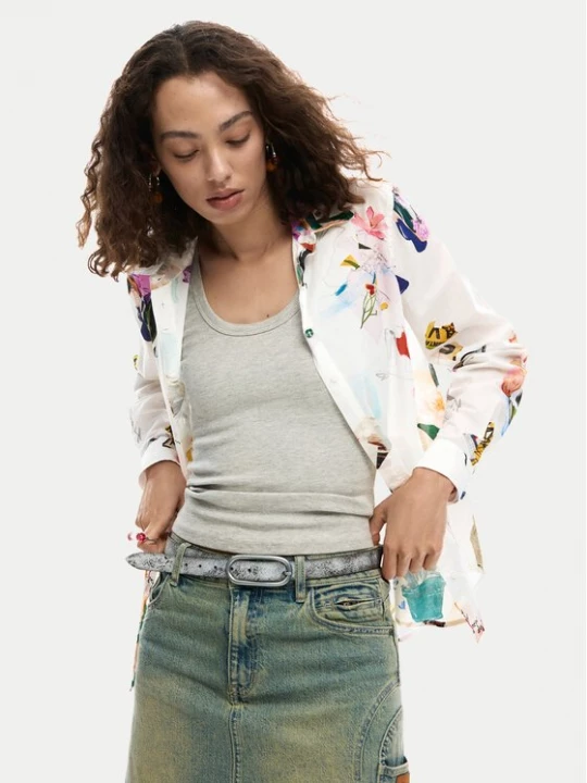 Obrázek produktu Desigual Košile Mila 26SWCW21 Bílá Regular Fit