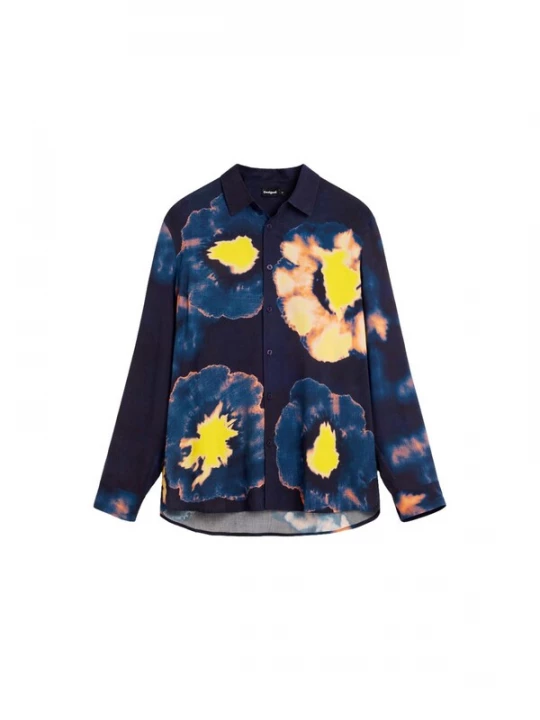 Obrázek produktu Desigual Košile námořnická modř / kobaltová modř / světle žlutá