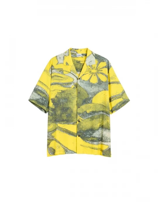 Obrázek produktu Desigual Košile světle žlutá / antracitová