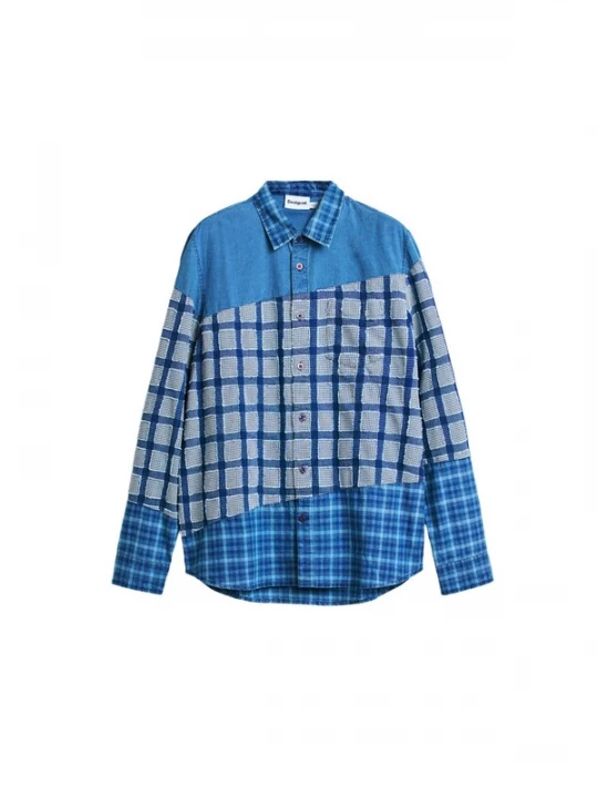 Obrázek produktu Desigual Košile světlemodrá / tmavě modrá / bílá