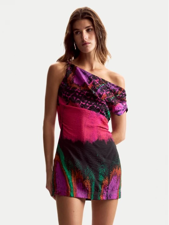 Obrázek produktu Desigual Letní šaty Beattl Lacroix 26SWVW59 Barevná Regular Fit