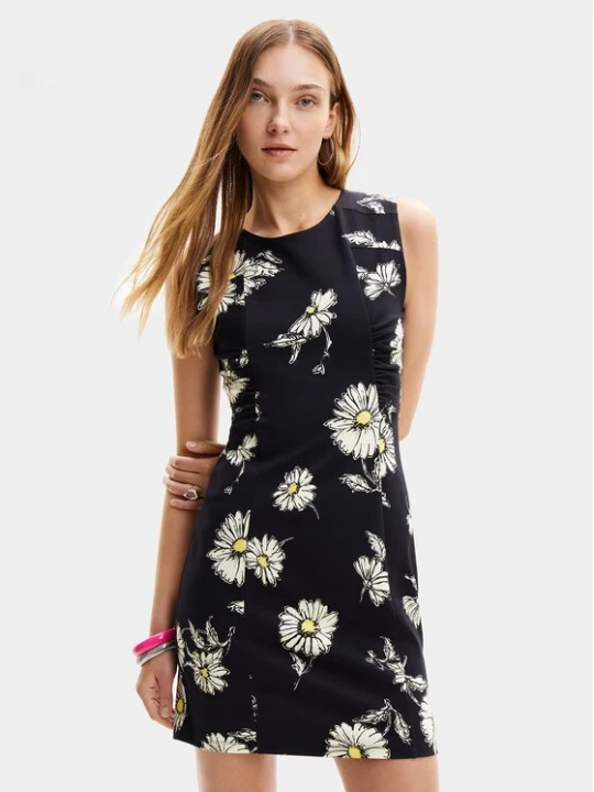Obrázek produktu Desigual Letní šaty Lorena 24SWVK18 Černá Regular Fit