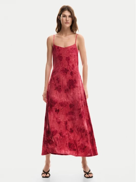 Obrázek produktu Desigual Letní šaty Madison 26SWVK01 Červená Regular Fit