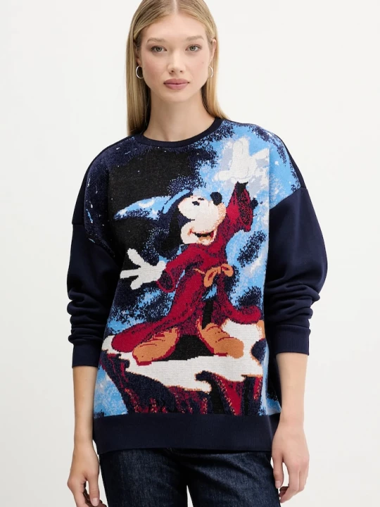 Obrázek produktu Desigual Mikina FANTASY MICKEY námořnická modř