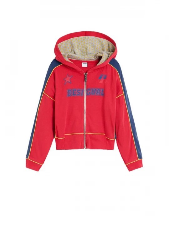 Obrázek produktu Desigual Mikina námořnická modř / žlutá / červená