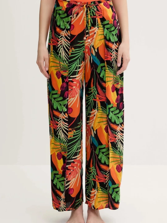 Obrázek produktu Desigual Plážové kalhoty Desigual BAHAMAS PANT černá