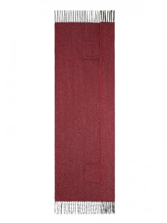 Obrázek produktu Desigual Šála červená třešeň / černá / offwhite