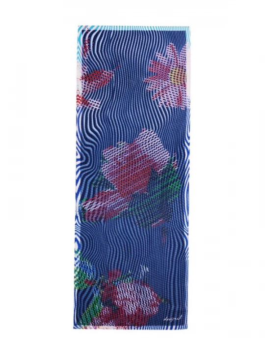 Obrázek produktu Desigual Šála modrá / námořnická modř / zelená / červená