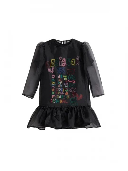Obrázek produktu Desigual Šaty černá / průhledná