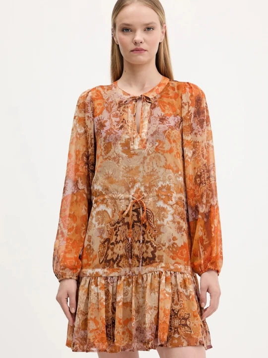 Obrázek produktu Desigual Šaty Desigual BOHOSHORT oranžová