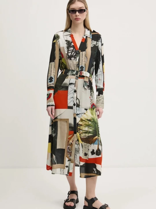 Obrázek produktu Desigual Šaty Desigual COLLAGE LACROI černá