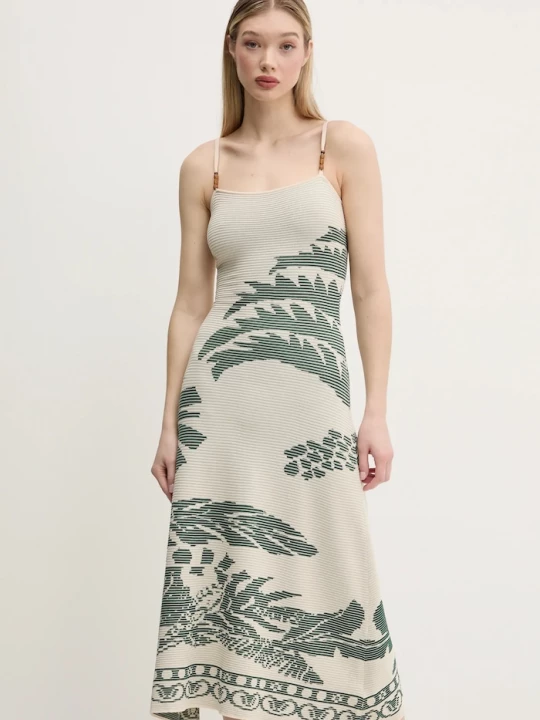 Obrázek produktu Desigual Šaty Desigual MARSELLA béžová