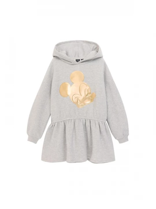 Obrázek produktu Desigual Šaty 'Mickey Mouse' zlatě žlutá / světle šedá