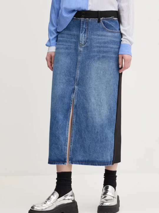 Obrázek produktu Desigual Sukně Desigual CERVANTES modrá