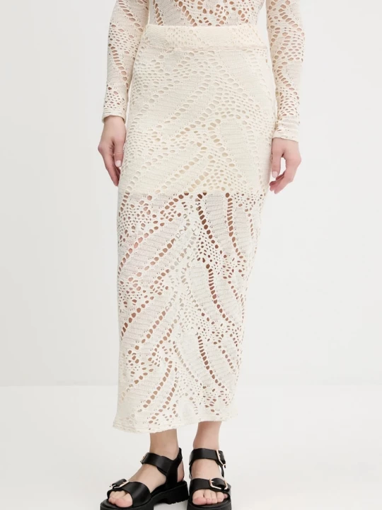 Obrázek produktu Desigual Sukně Desigual WOOLF béžová