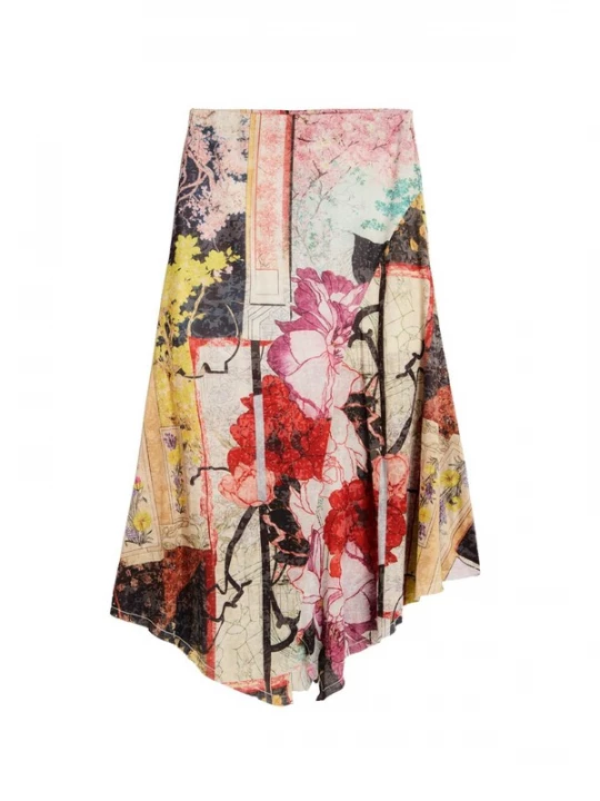 Obrázek produktu Desigual Sukně žlutá / růžová / červená / černá