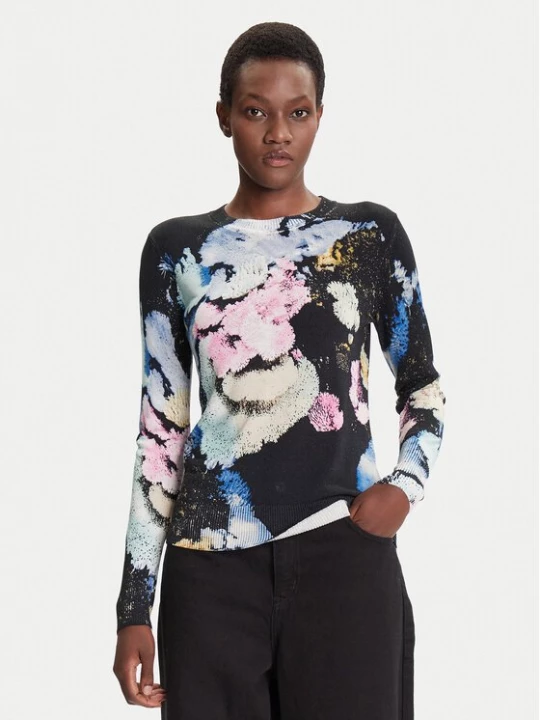 Obrázek produktu Desigual Svetr Nenufar Lacroix 25WWJF46 Barevná Regular Fit