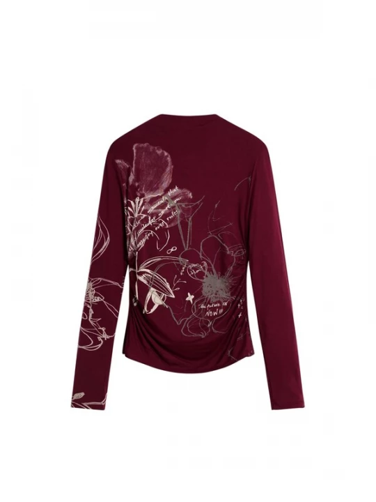 Obrázek produktu Desigual Tričko červená / bílá