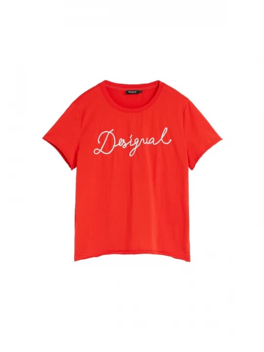 Obrázek produktu Desigual Tričko červená / bílá
