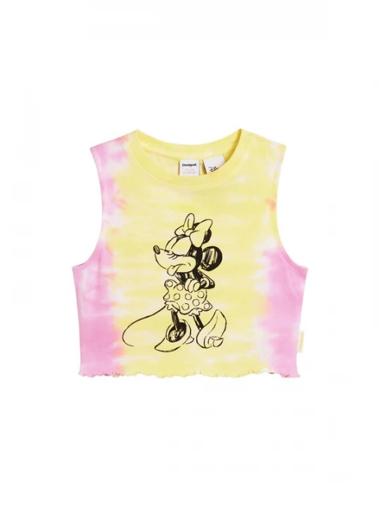 Obrázek produktu Desigual Tričko 'Minnie Mouse™' světle žlutá / starorůžová