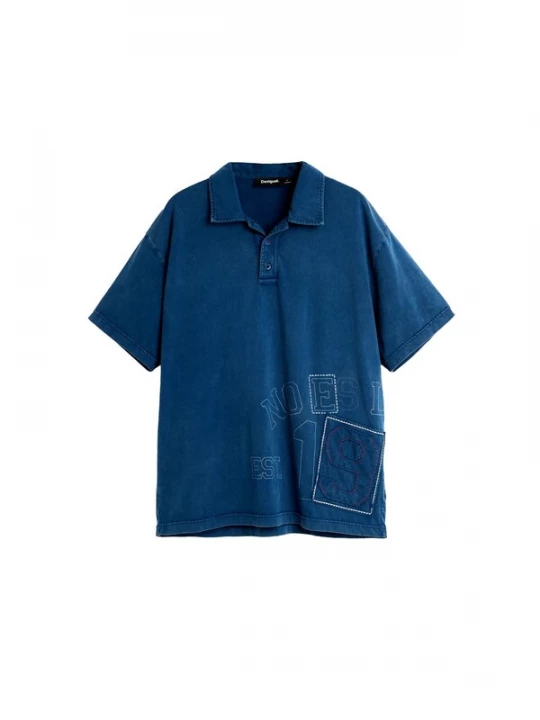 Obrázek produktu Desigual Tričko modrá / bílá
