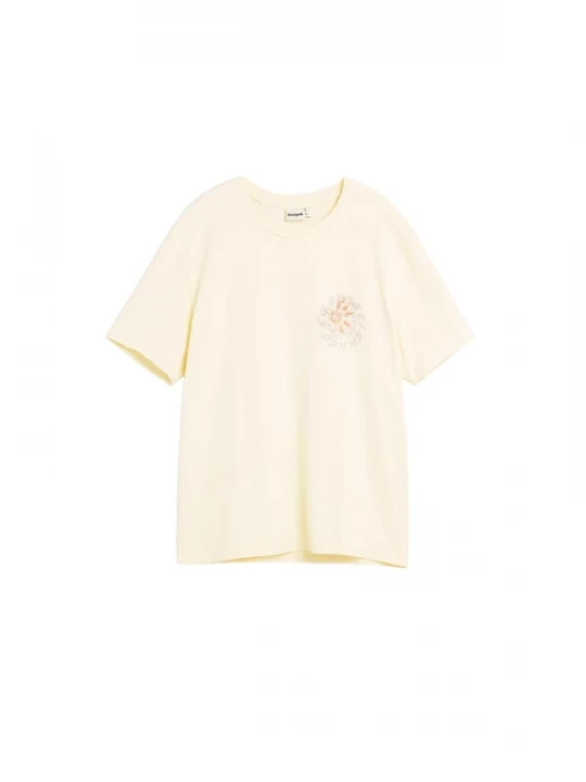 Obrázek produktu Desigual Tričko orchidej / offwhite