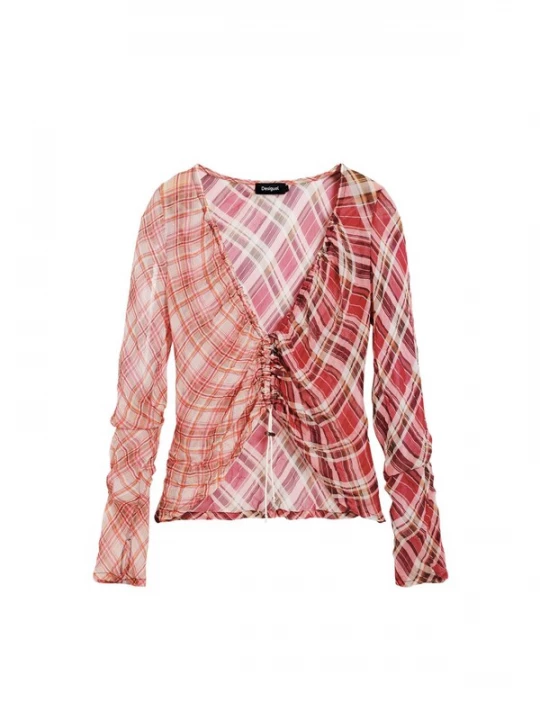 Obrázek produktu Desigual Tričko růžová / červená