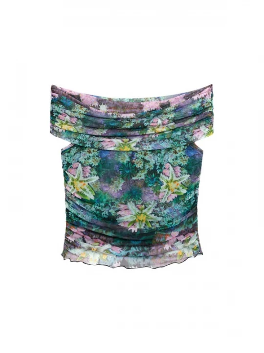 Obrázek produktu Desigual Tričko zelená / mix barev
