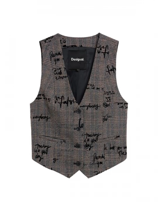 Obrázek produktu Desigual Vesta hnědá / černá