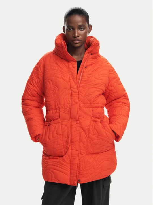 Obrázek produktu Desigual Zimní bunda Aarhus 24WWEWAC Oranžová Regular Fit
