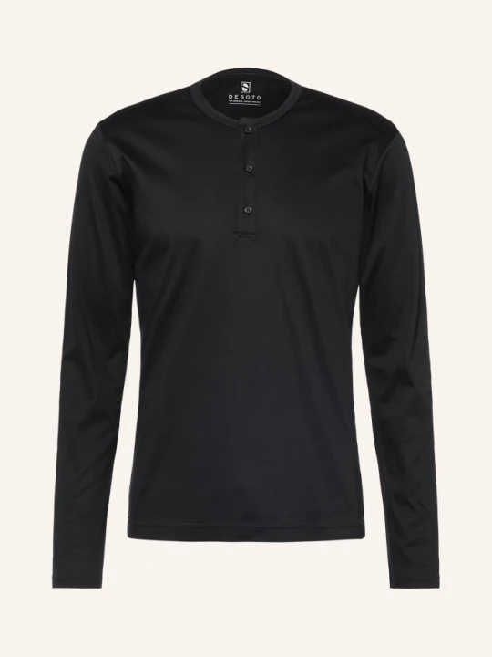 Obrázek produktu Desoto Henley Tričko černá