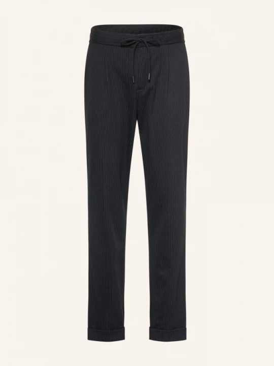 Obrázek produktu Desoto Kalhoty Z Teplákoviny, Střih Slim Fit černá / tmavě šedá