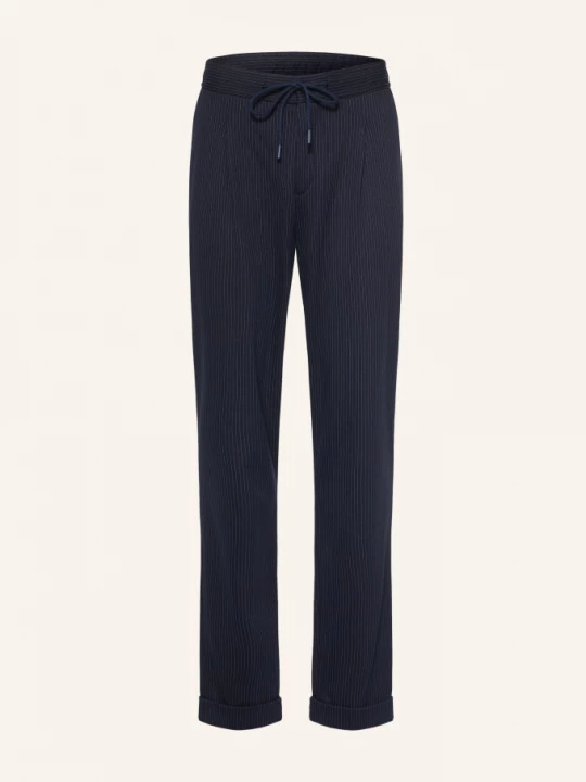 Obrázek produktu Desoto Kalhoty Z Teplákoviny, Střih Slim Fit tmavě modrá / modrá