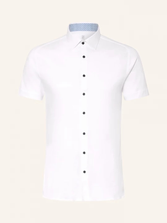 Obrázek produktu Desoto Košile S Krátkým Rukávem Slim Fit Z Jersey bílá
