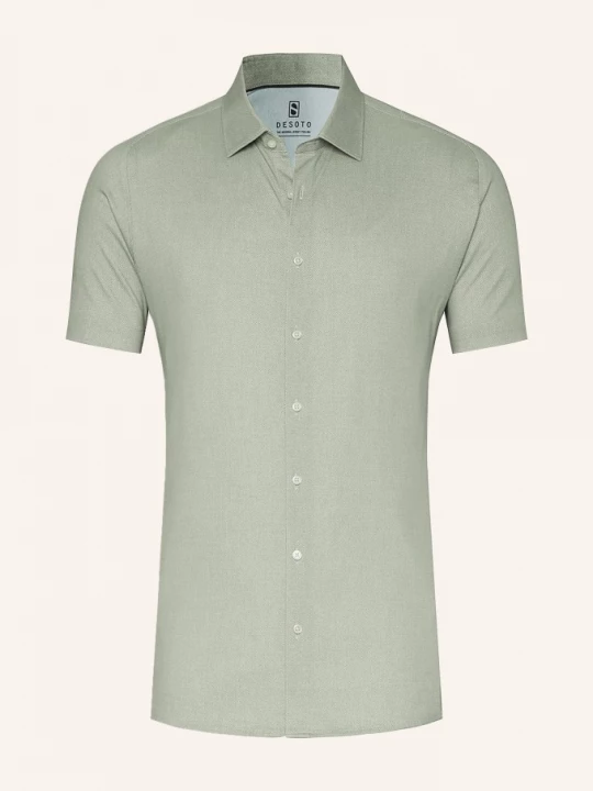 Obrázek produktu Desoto Košile S Krátkým Rukávem Slim Fit Z Jersey světle zelená