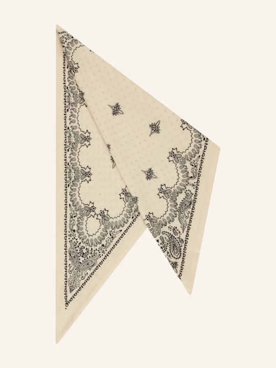 Obrázek produktu Destin Trojúhelníkový Šátek krémová / černá