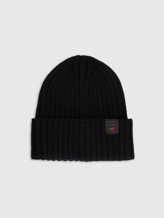 Obrázek produktu Dětská beanie čepice - černá 4F