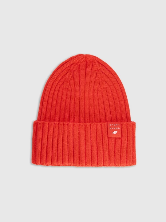 Obrázek produktu Dětská beanie čepice - červená 4F