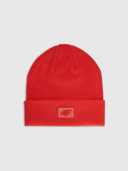Obrázek produktu Dětská beanie čepice - červená 4F