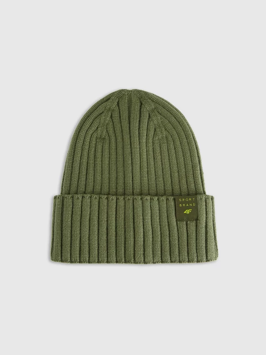 Obrázek produktu Dětská beanie čepice - khaki 4F
