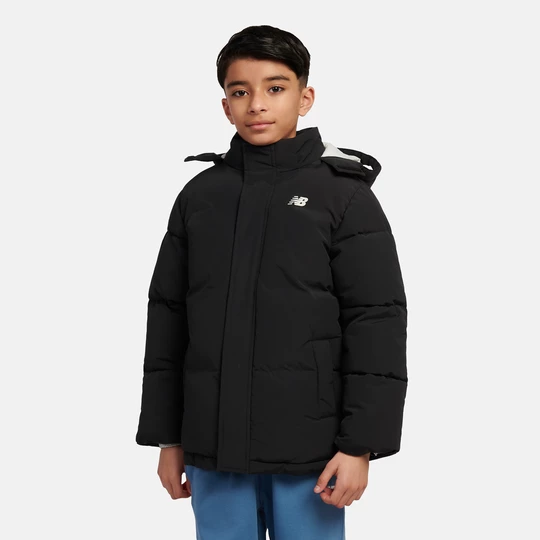 Obrázek produktu Dětská bunda New Balance LAKB0287BK – černé