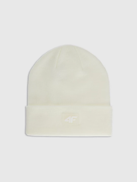 Obrázek produktu Dětská čepice beanie - bílá 4F