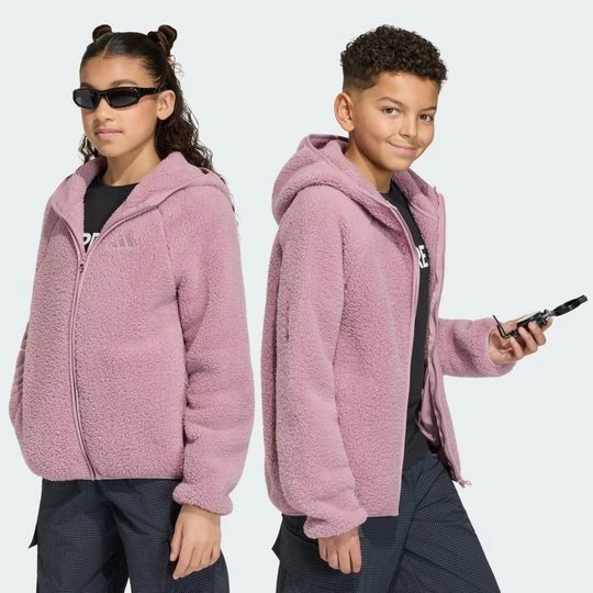 Obrázek produktu Dětská flísová bunda na zip Terrex Xploric s kapucí Adidas