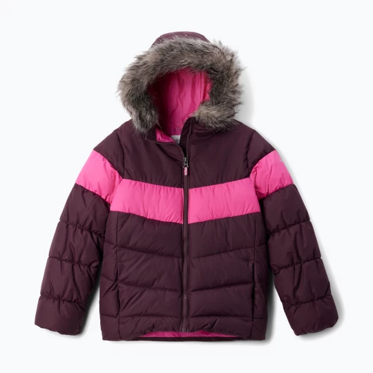 Obrázek produktu Dětská lyžařská bunda Columbia Arctic Blast III moonvista / pink ice vínová