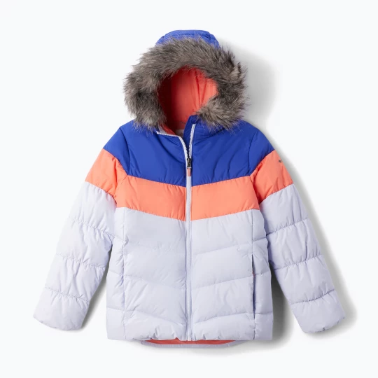 Obrázek produktu Dětská lyžařská bunda Columbia Arctic Blast III snowdrift / hot coral / clematis blue